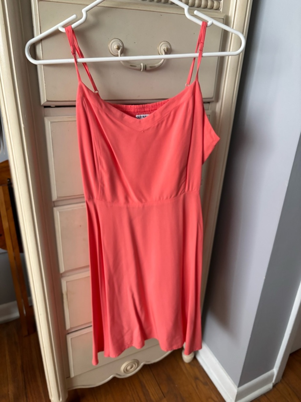 Coral Slip Dress
